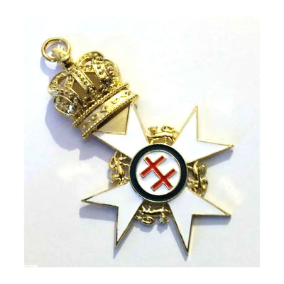 Knight Templar Past Preceptor Jewel. High Quality. Brand New