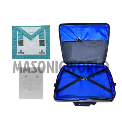Masonic Regalia Soft Case Bag Masonic Worshipful Master Apron Lambskin Brand New