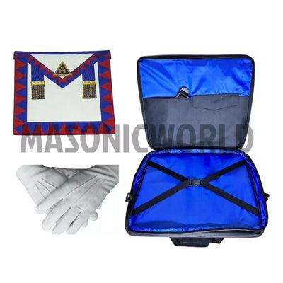 Masonic Regalia Soft Case Bag Royal Arch Provincial Apron Lambskin BRAND NEW