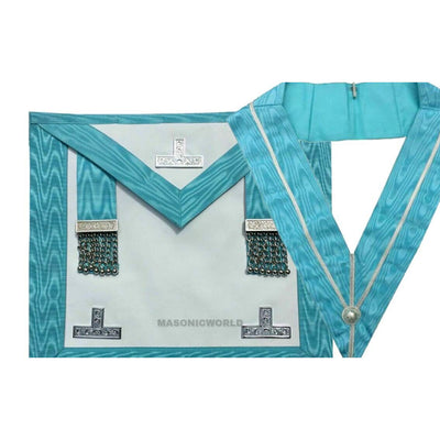 Masonic Worshipful Master Apron + Craft Past Master WM Collar +Jewel, BRAND NEW