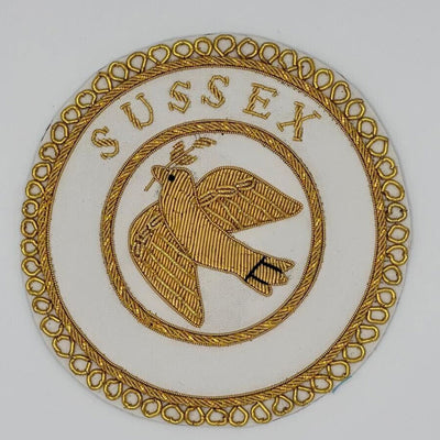 Masonic Regalia Full Dress Sussex Apron Badge BRAND NEW Top Quality