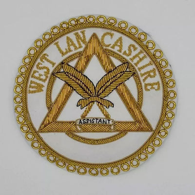 Masonic Regalia Full Dress West Lancashire Assistant Apron Badge BRAND NEW