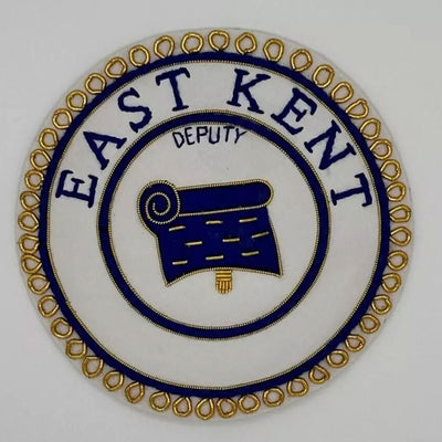 Masonic Regalia Undress East Kent Deputy Apron Badge BRAND NEW Top Quality