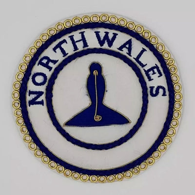 Masonic Regalia Undress North Wales Apron Badge BRAND NEW Top Quality