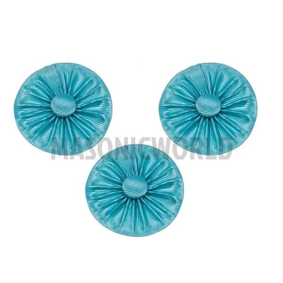 Masonic Regalia Master Mason/Worshipful Rosettes SetX3 For Aprons/Sash Brand New