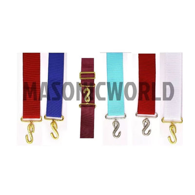 masonic regalia-MASONIC APRON BELT/ EXTENDERS ALL RANKS AND COLORS) GOOD QUALITY