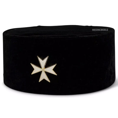Masonic Regalia Knights Malta Cap Badge BRAND NEW TOP QUALITY