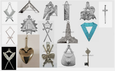 Master Mason Collar With Jewel Masonic Regalia Jewels BRAND NEW TOP CLASS