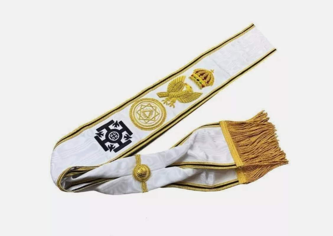 Masonic Regalia Red Cross of Constantine Grand RCC Sash *TOP QUALITY N ...