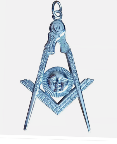 Masonic Regalia Senior Deacon Collar Jewel Silver Top Class New