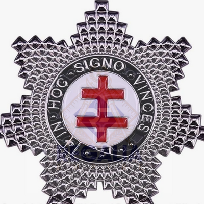 Masonic Regalia Knights Templar Perceptors Breast Star BRAND NEW